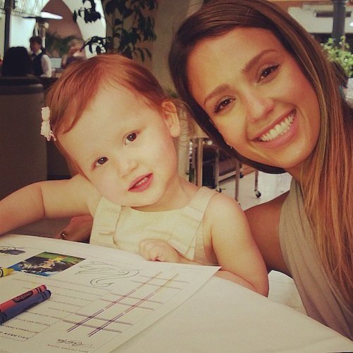 Jessica Alba's daughter, Haven Garner Warren, is Hispanic and African-American, and has gorgeous red hair.