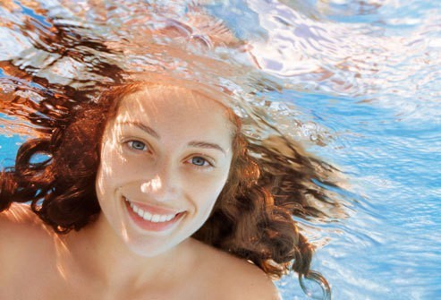Chlorine & Swimming Can Damage Red Hair: Stop It Now