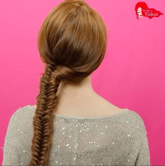 Tutorial: How to Do a Fishtail Braid on Your Red Hair