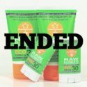 Sunscreen Giveaway #7. Hosted By: Raw Elements