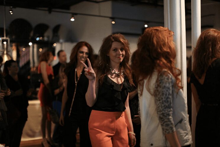 Model from the 2013 Rock it like a Redhead Event 