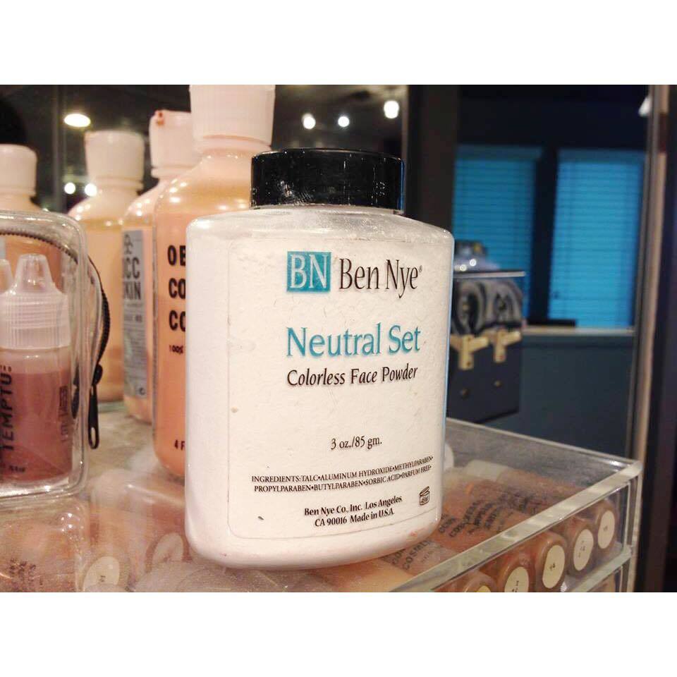 MAKEUP SETTING POWDER: Ben Nye Classic Translucent Face Powder, Neutral Set, $6