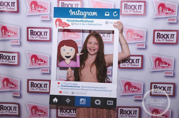 Photo Copyright, How to be a Redhead. Rock it like a Redhead Beauty Event, Seattle. August 2015.