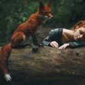 Redheads are Magical! And photos with this red fox proves it.