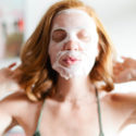 Redhead Celebrities Prep for Golden Globes with Sheet Masks