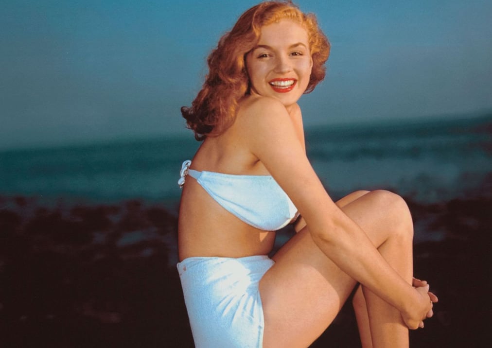 overal gemiddelde muur 9 Rare Photos of Marilyn Monroe as a Natural Redhead
