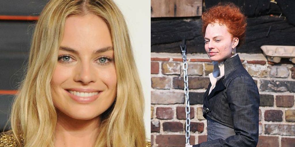 Margot Robbie is Unrecognizable With New Red Hairdo