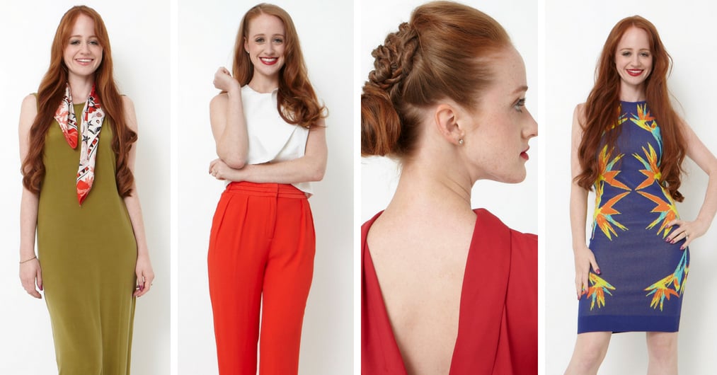4 Redhead Friendly Colors for Summer