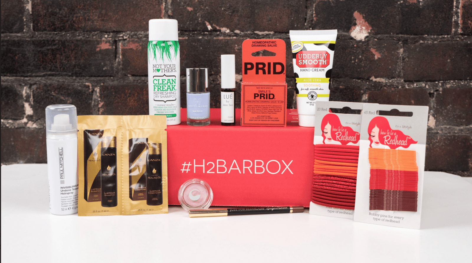 September 2018 H2BAR Box Review: Winners of Redhead Beauty Awards