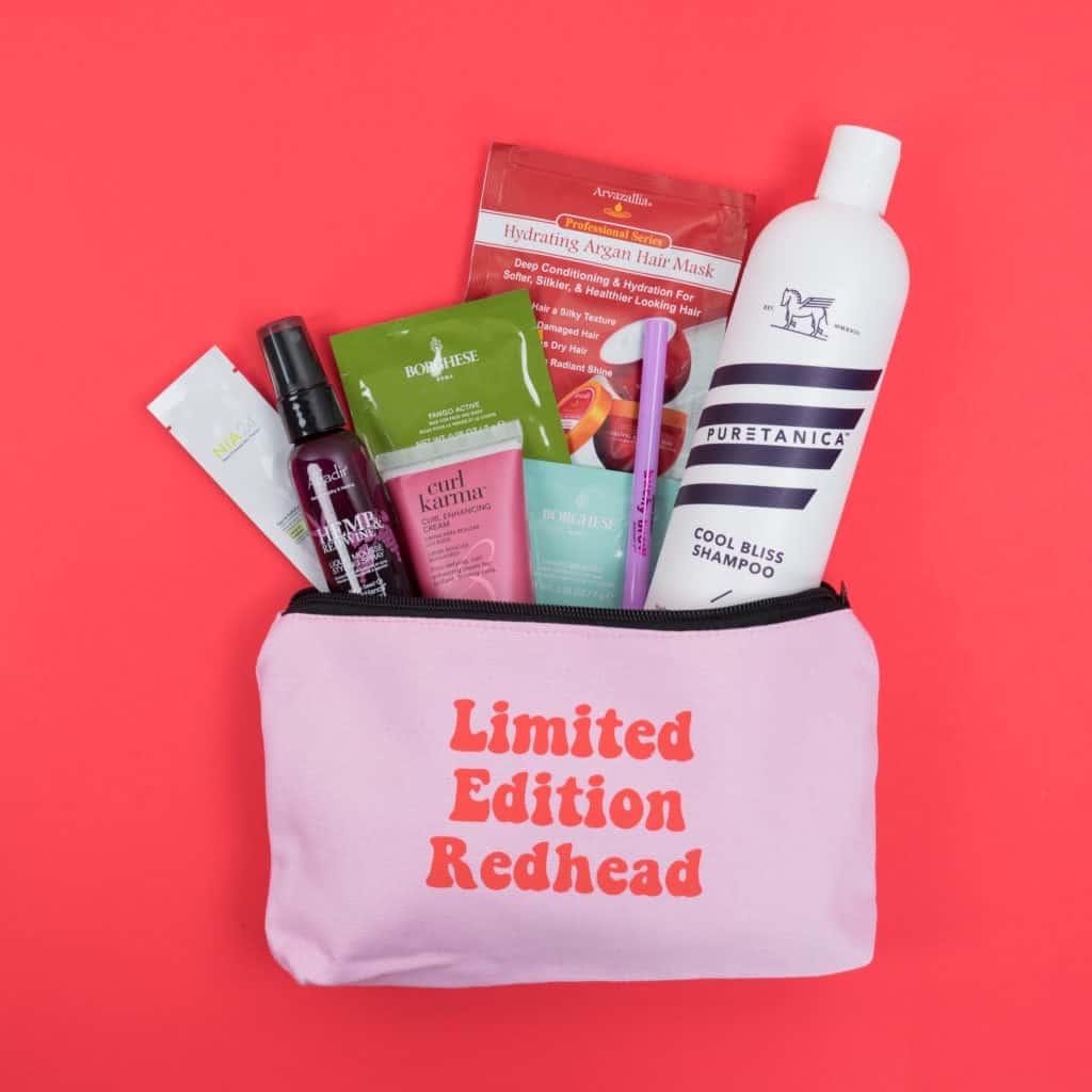 “Limited Edition Redheaded” Makeup Bag 