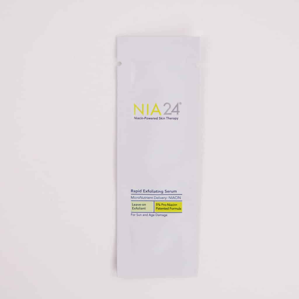 NIA24 Rapid Exfoliating Serum Sample 