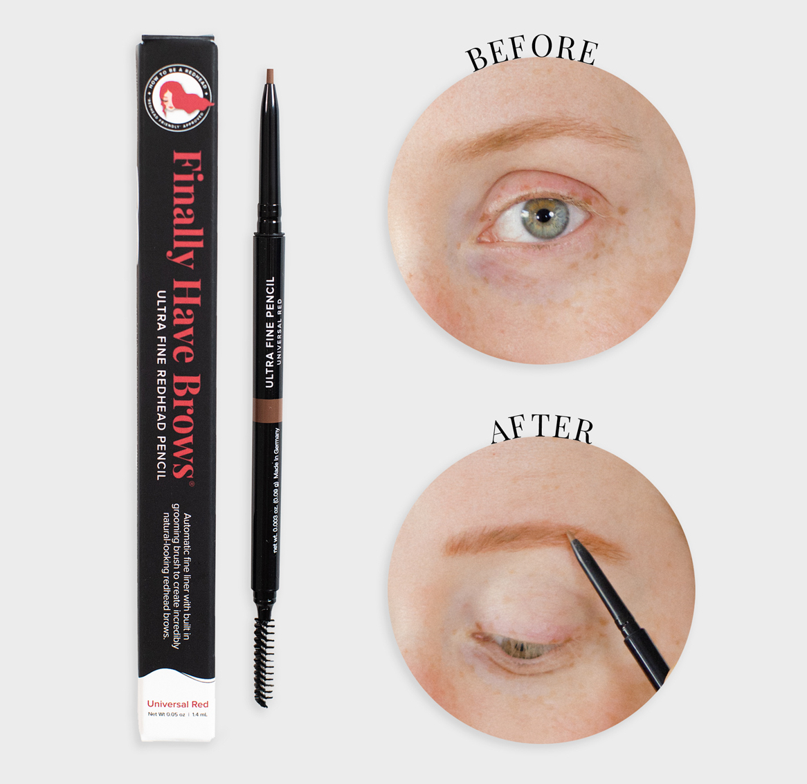 eyebrow pencil for redheads makeup