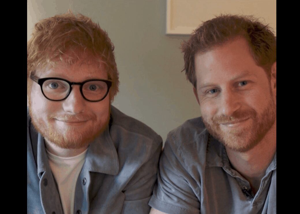 Prince Harry and Ed Sheeran Team Up for World Mental Health Day