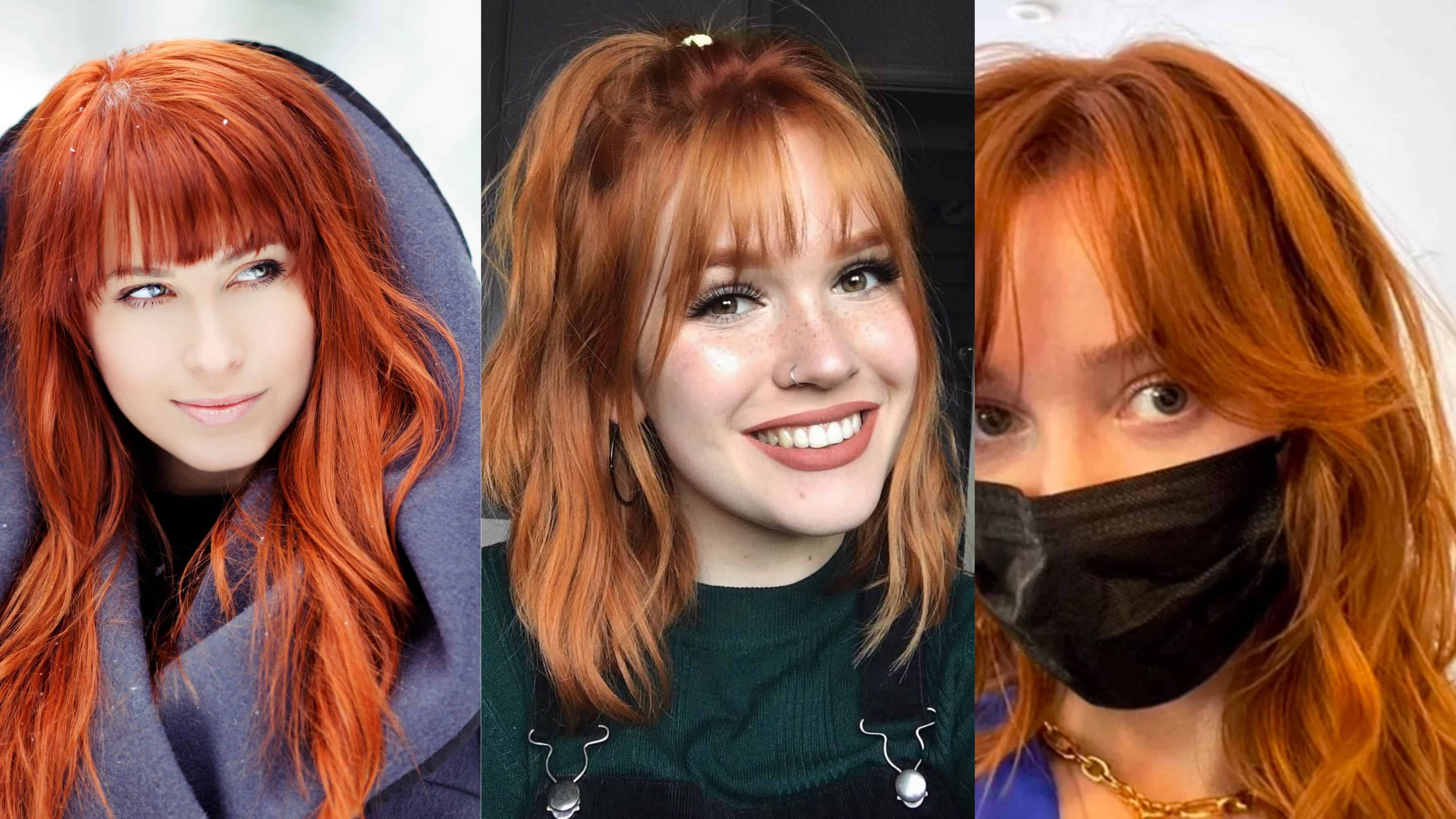 So, You Want to Get Bangs? Here’s What Redheads Need to Know