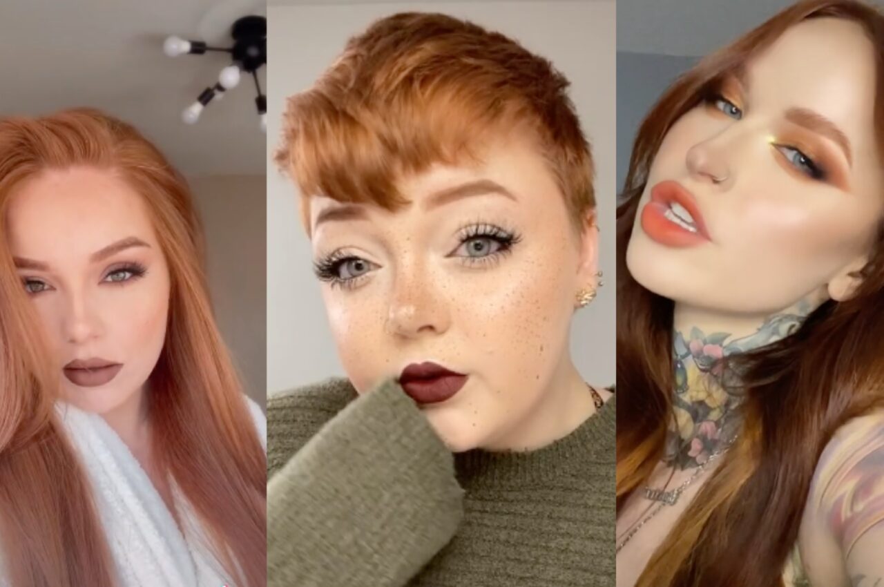 5 Fall Redhead Makeup Looks from TikTok - How to be a Redhead