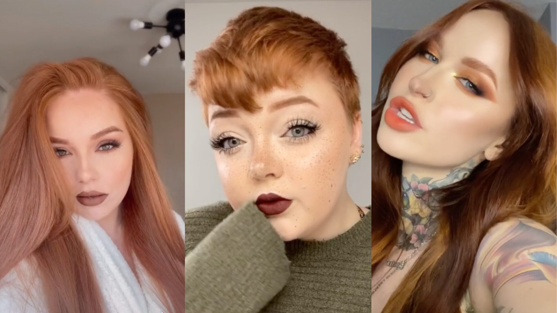 6 Fall-Inspired Redhead Makeup Looks Thanks To TikTok