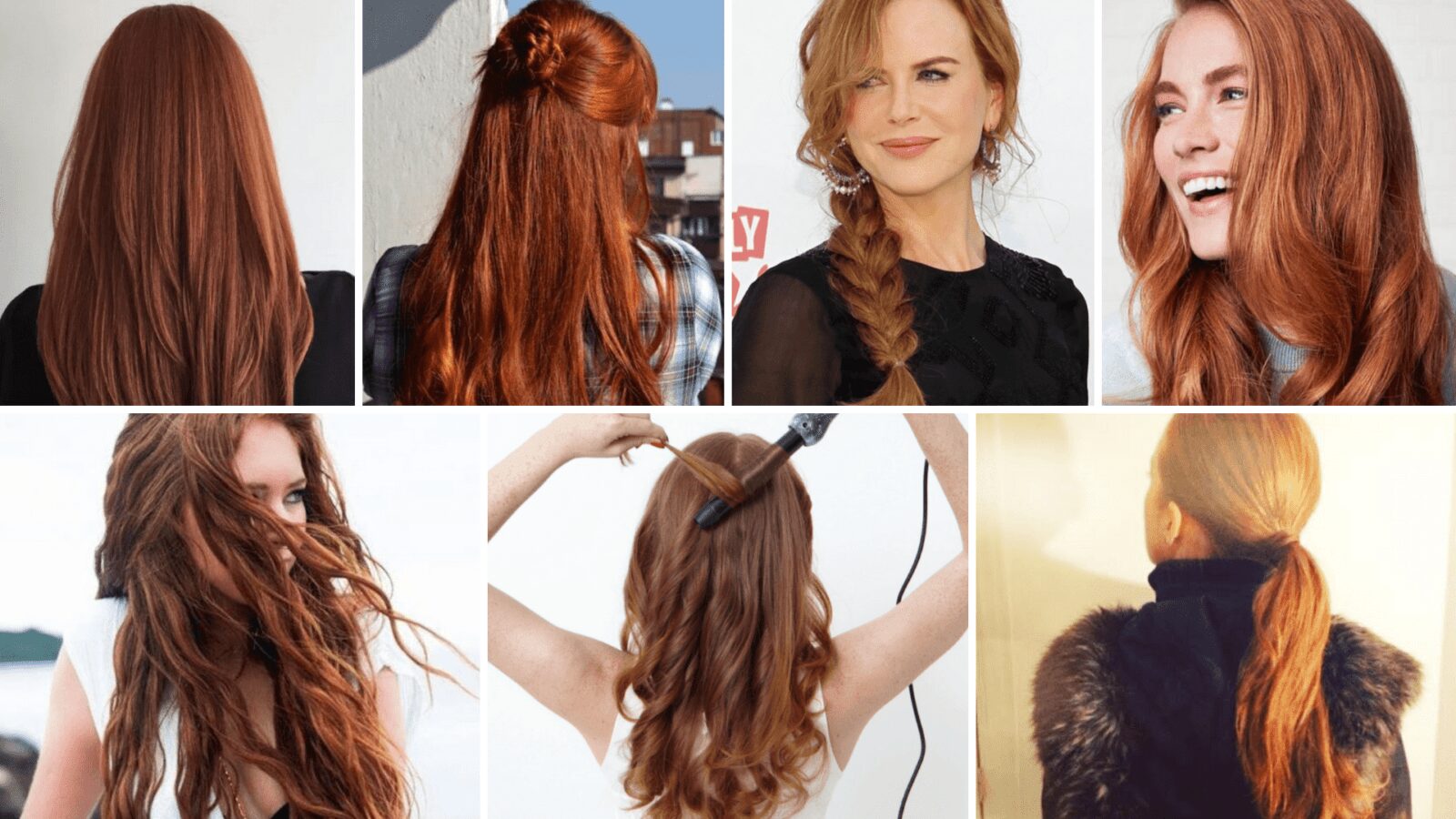 7 Easy Redhead Hairstyles to Wash Your Hair Just Twice in a Week