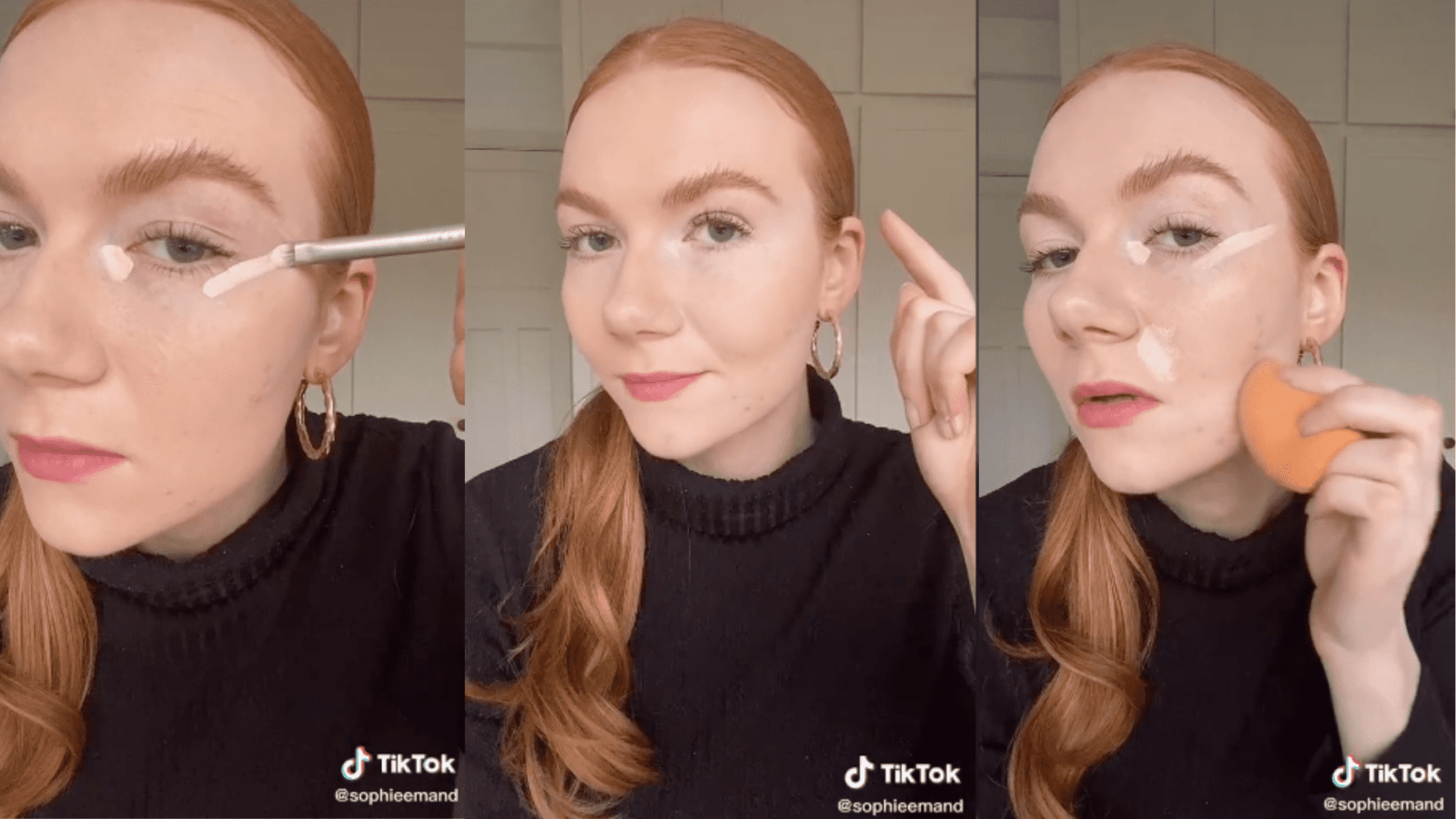 How Redheads Can Create a Facelift Effect with Concealer