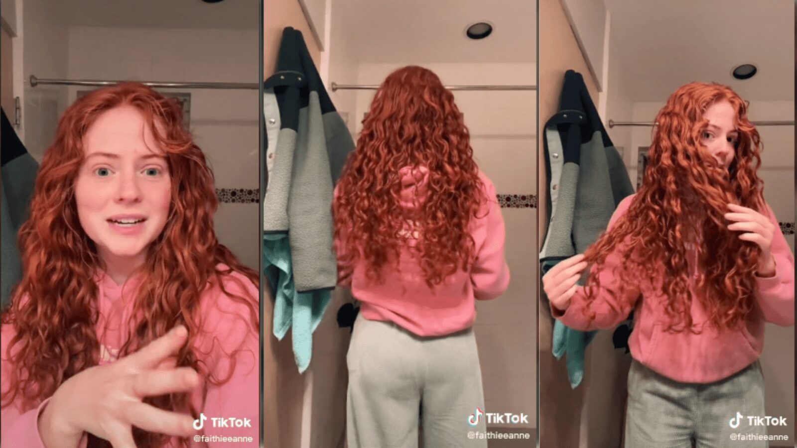 This Redhead Only Washes Her Hair With Water