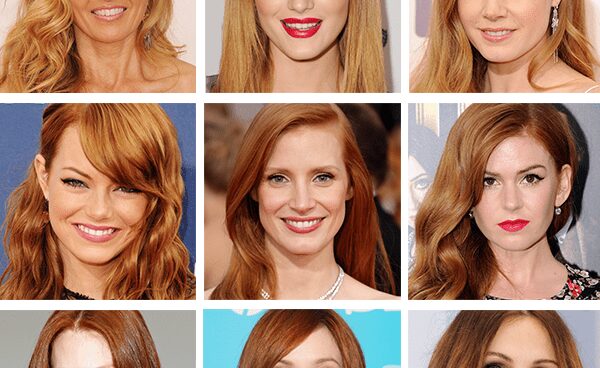 The 6 Magnificent Shades Of The Red Hair Color Palette - H2BAR