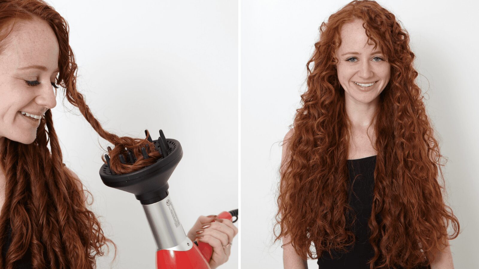 Top 6 Tips to Diffuse Curly Red Hair Without the Frizz - H2BAR