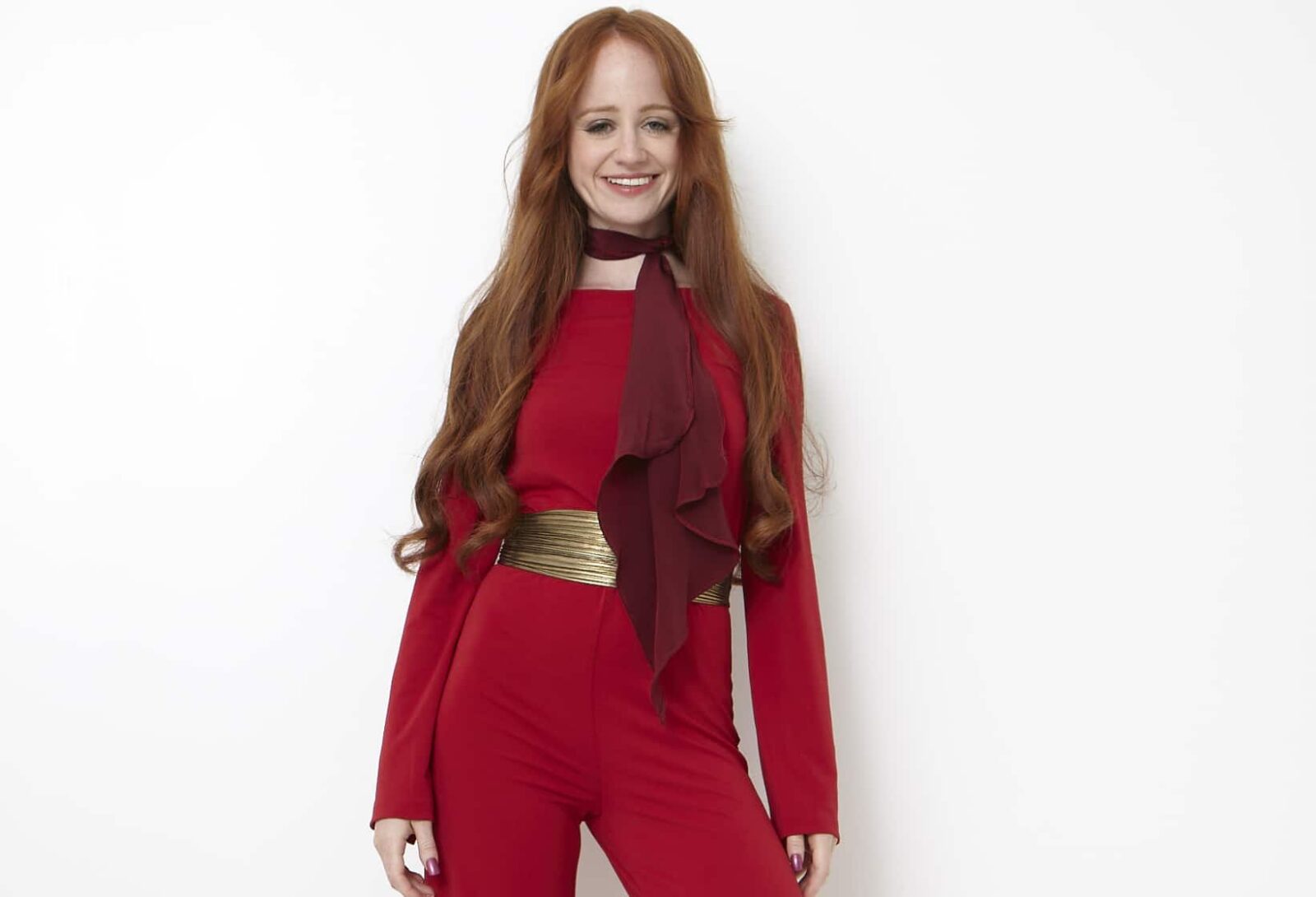 How Redheads Can Wear Dark Red This Fall