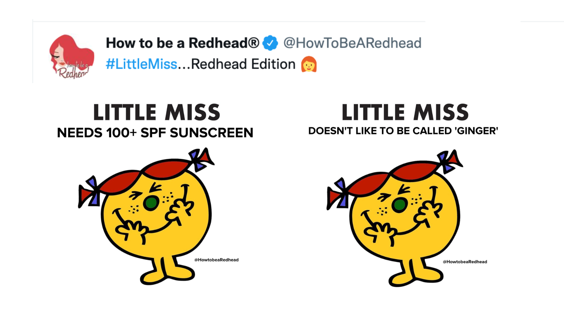 Everything Redheads Need To Know About the ‘Little Miss’ Trend Going Viral on Social Media