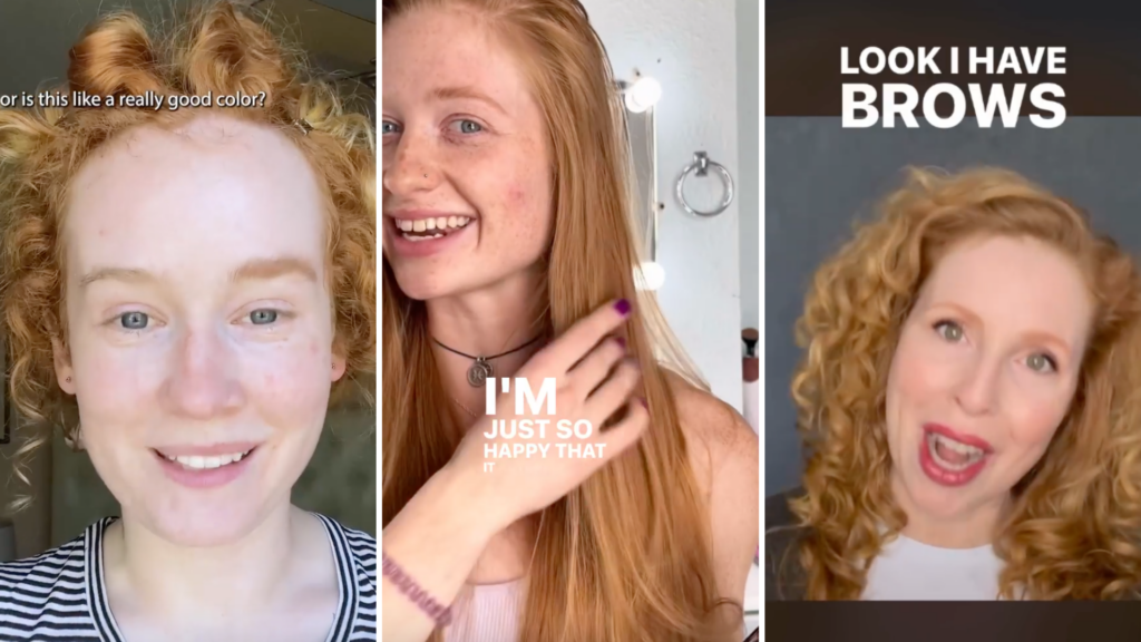 makeup for strawberry blondes