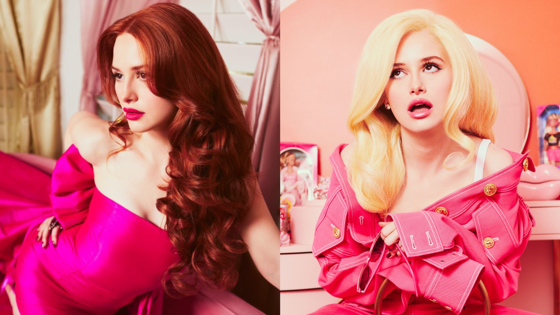 Madelaine Petsch Transforms from Redhead to Blonde Barbie
