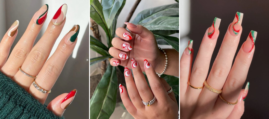 Holiday-themed nail art inspirations for your year-end manicure