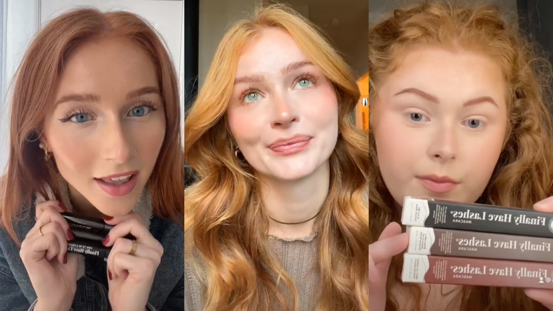 What Redheads Have to Say About Finally Have Lashes on TikTok