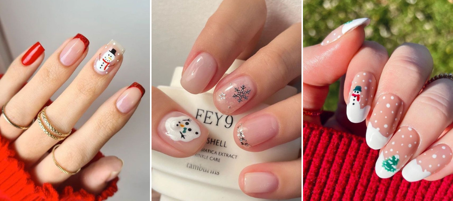 Top 20 Christmas Nail Designs To Choose For 2023 | Salons Direct