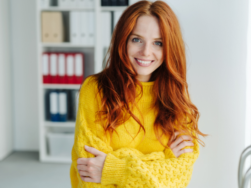 How Redheads Can Wear: Yellow