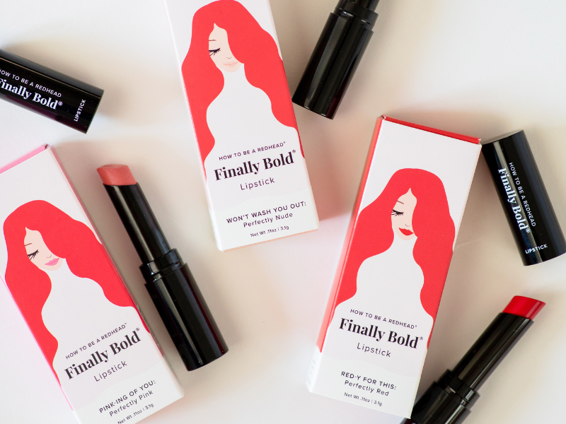What’s So Special About Finally Bold® Redhead Lipsticks