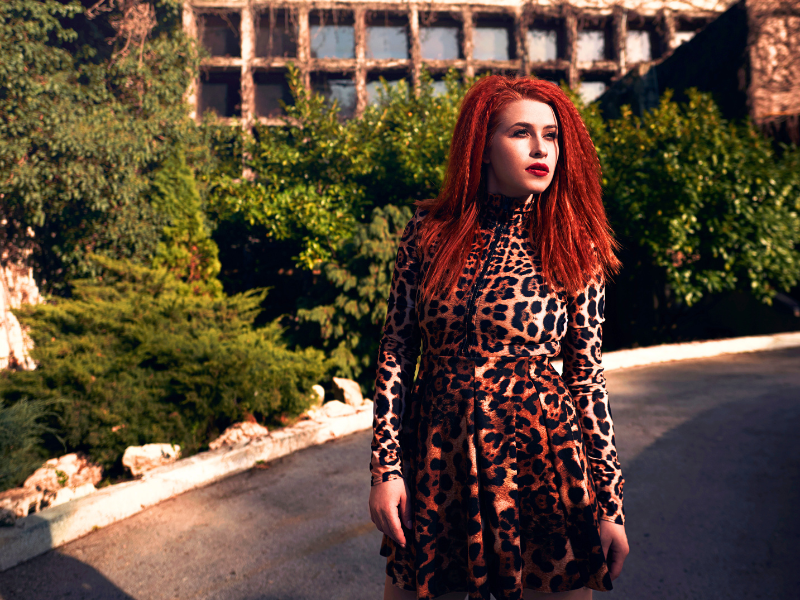 How Redheads Can Wear: Animal Print