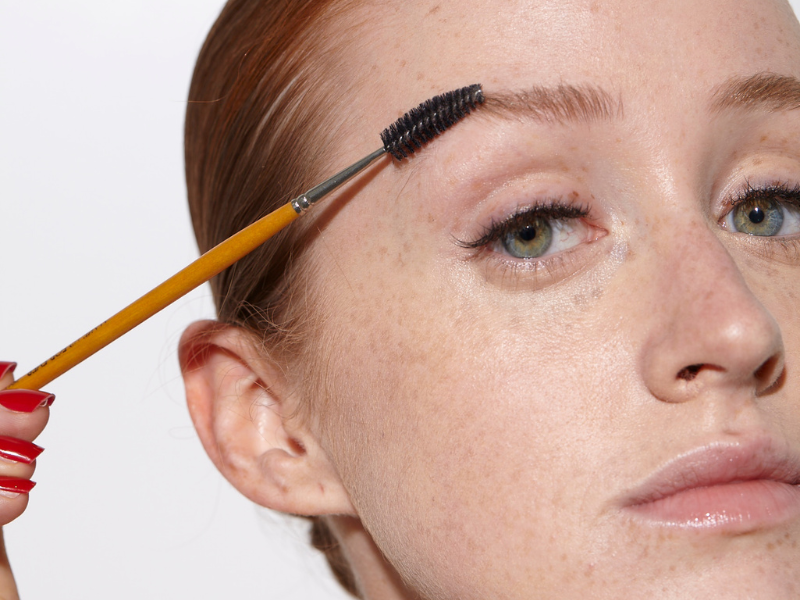 4 Ways Redheads Can Rock Natural Blonde Brows